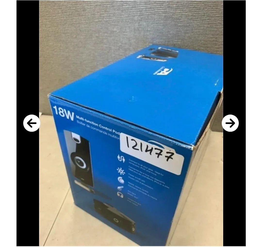 New Cyber Acoustics 3 piece Flat Panel Speaker Set image indicator(2)