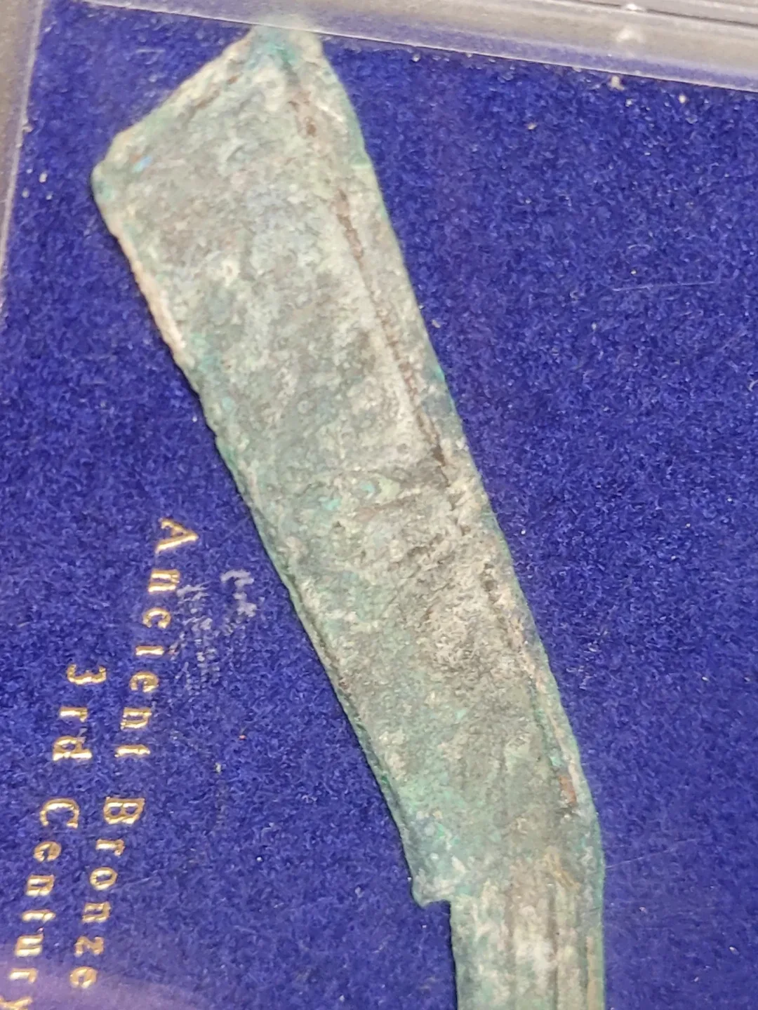 Ancient Bronze "Knife Money" - 3rd Century BC image indicator(2)
