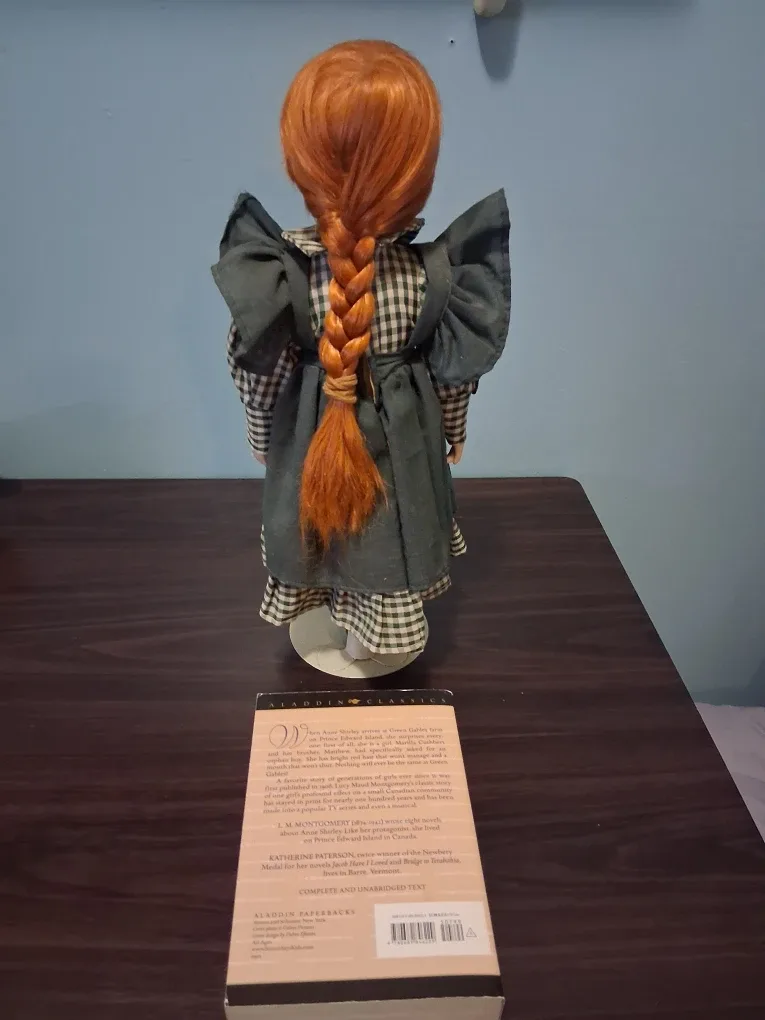 Anne of Green Gables Porcelain Doll & Book Set image indicator(2)