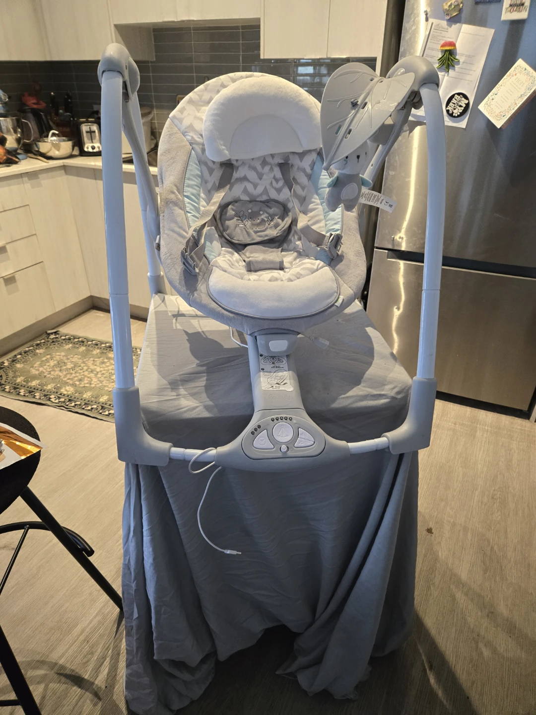 Ingenuity ConvertMe Swing-2-Seat Portable Swing - photo 2