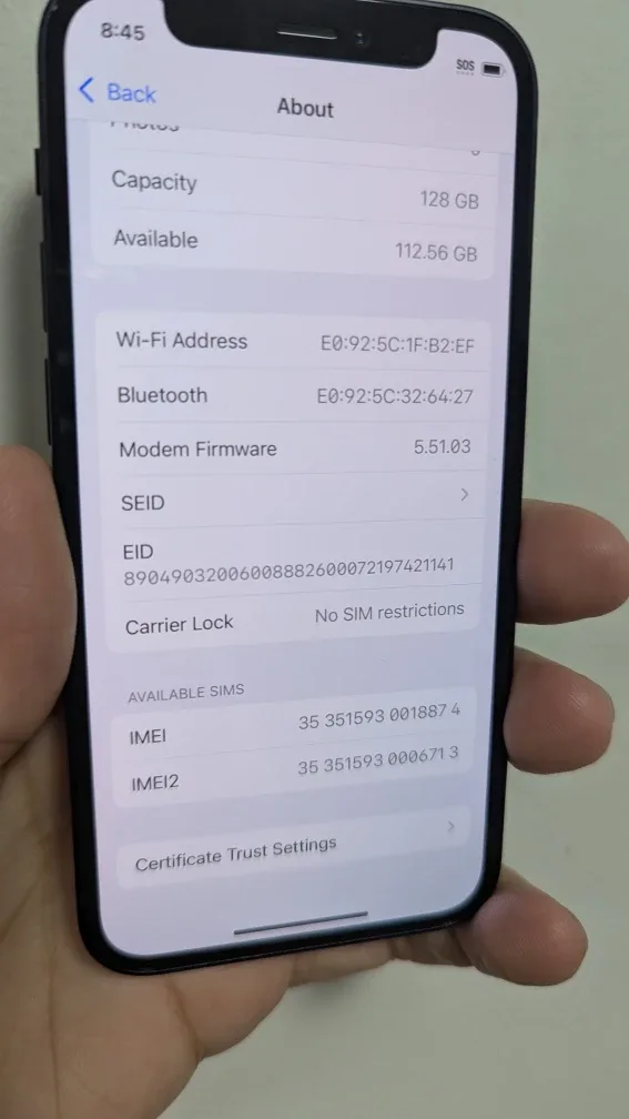 iPhone 12 Mini - 128GB - 100%🔋 image indicator(4)