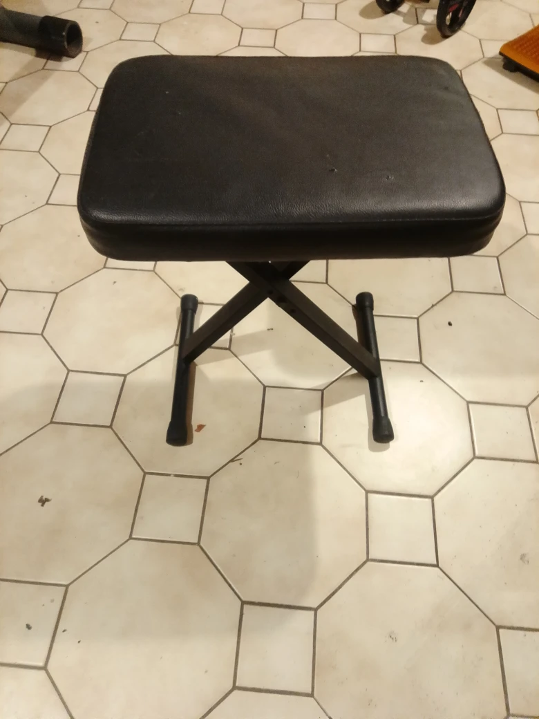 Adjustable Black Piano Bench - photo 4