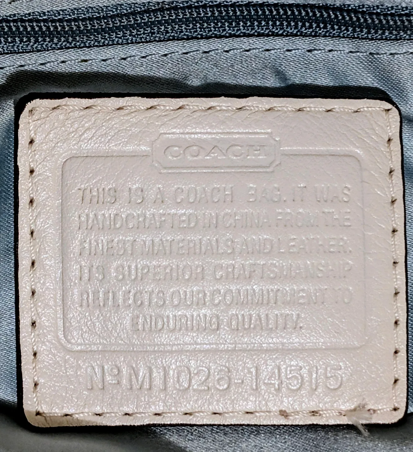 Coach Op Art Satchel Shoulder Bag with Dust Bag image indicator(3)