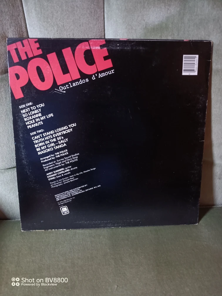 The Police - Outlandos d'Amour Vinyl Record - photo 4