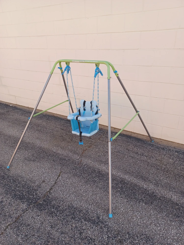 Sportspower Baby Swing Set - Light Blue - photo 3
