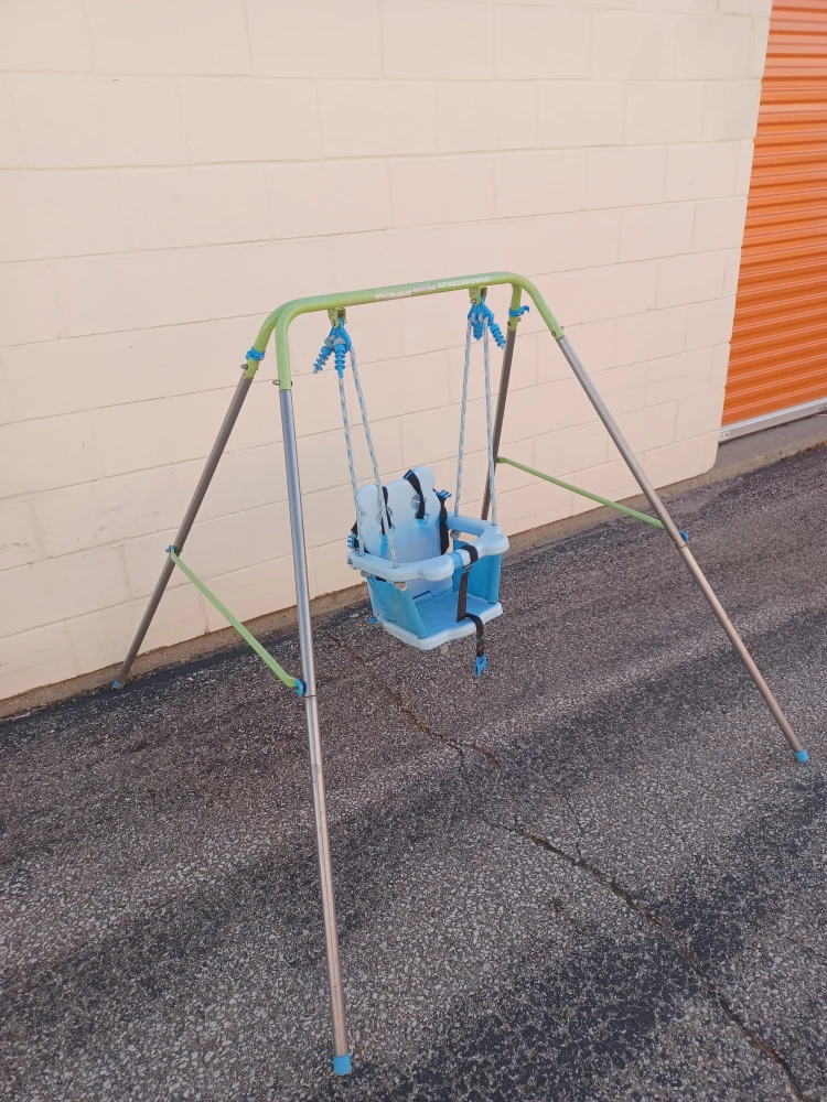 Sportspower Baby Swing Set - Light Blue - photo 4