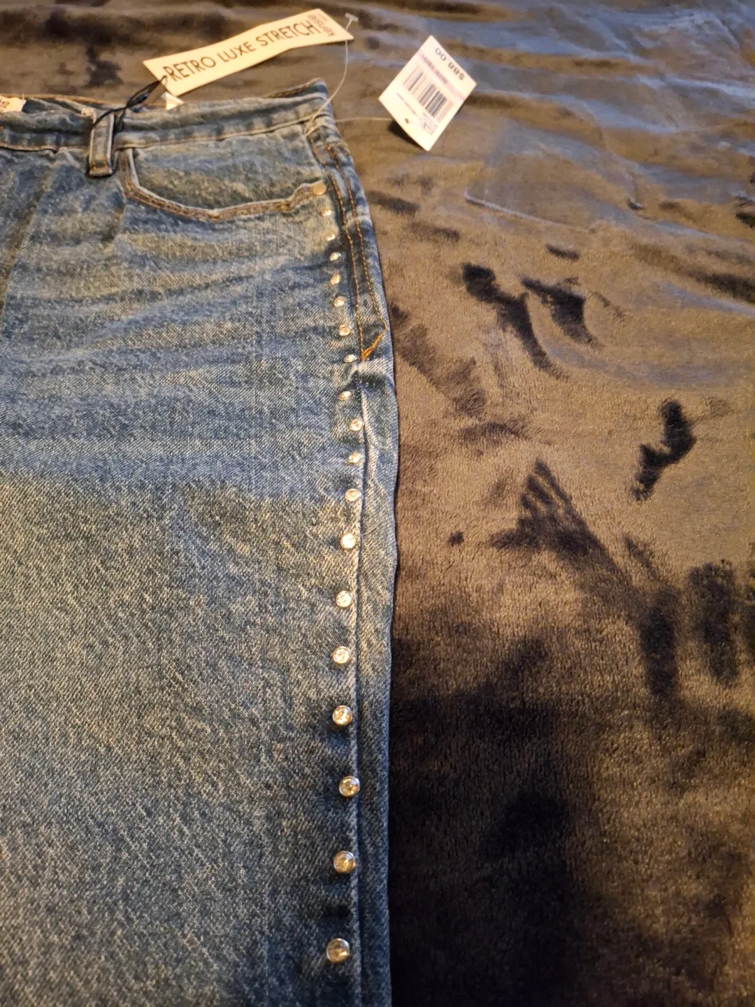 Kensie Retro Luxe Stretch Jeans High Rise Size 12/31 thumbnail