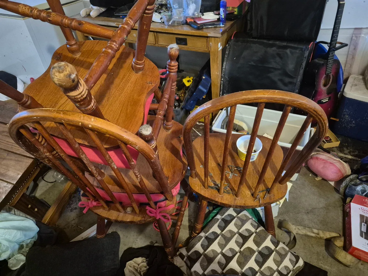 Wooden Dining Table and Chairs Set image indicator(5)