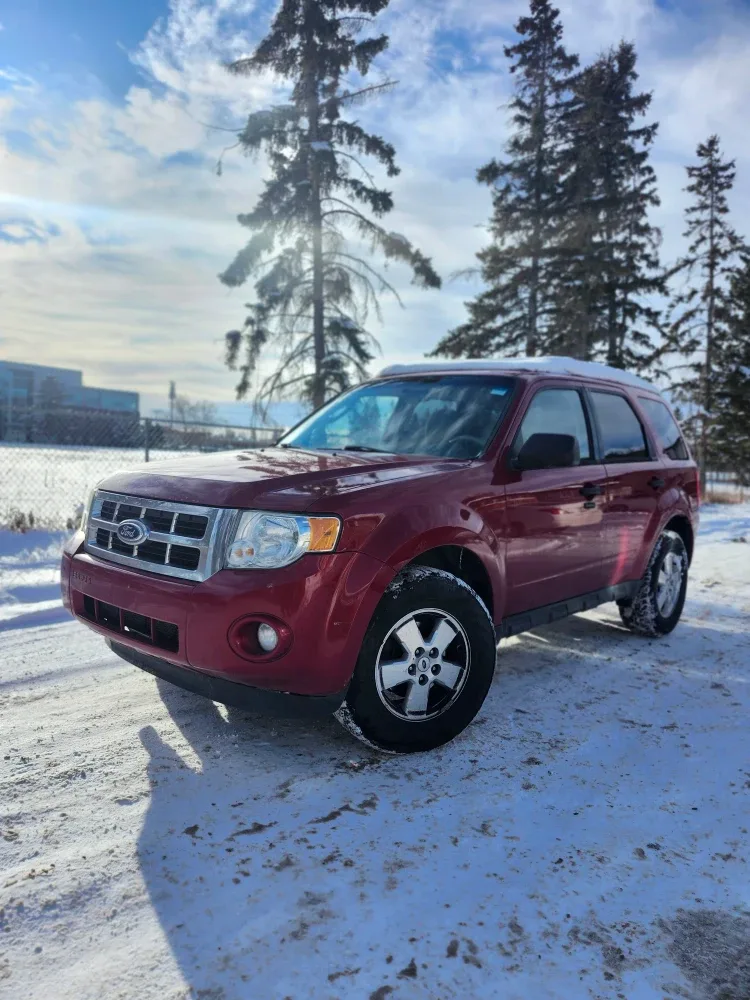 Red Ford Escape SUV