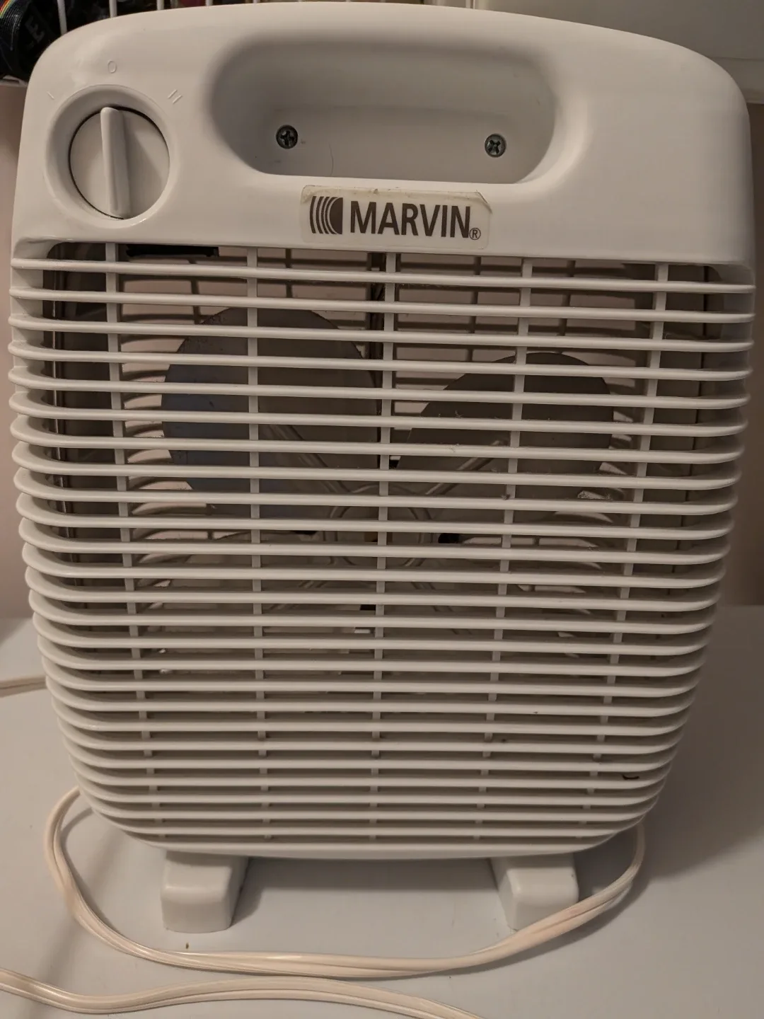 Marvin White Box Fan 9" x 12" thumbnail