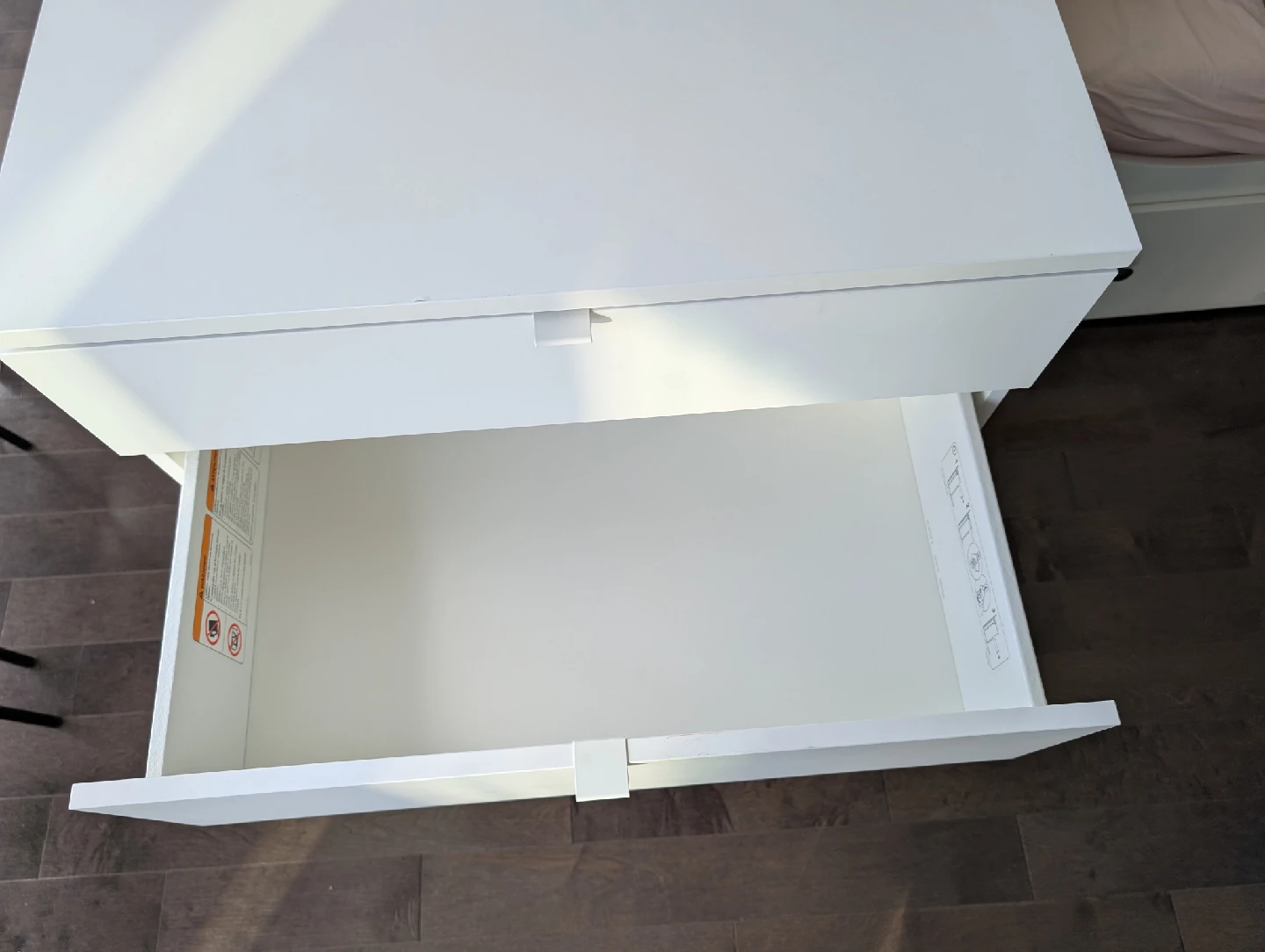 IKEA Hemnes White 4-Drawer Chest - photo 4
