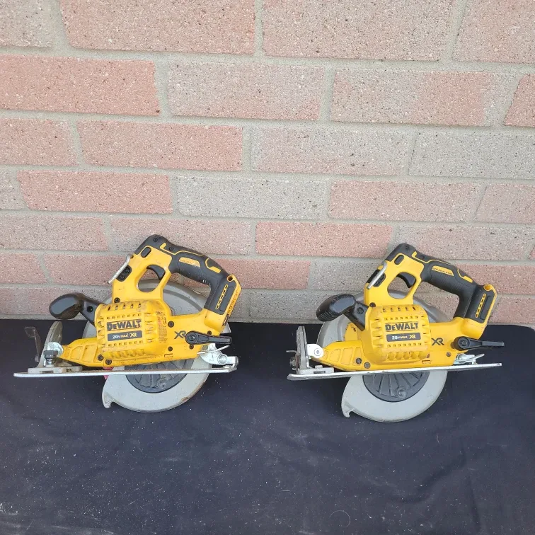 2x DEWALT XR SKILL SAWS $250 OBO image indicator(4)