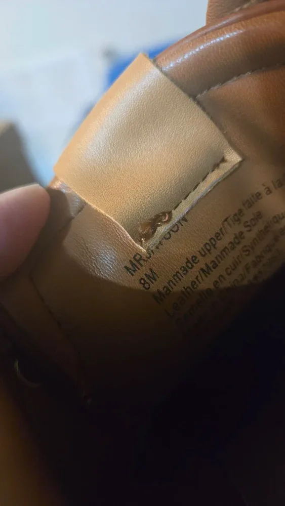 Nordstrom Rack Brown Leather Sneakers - Size 8M image indicator(5)