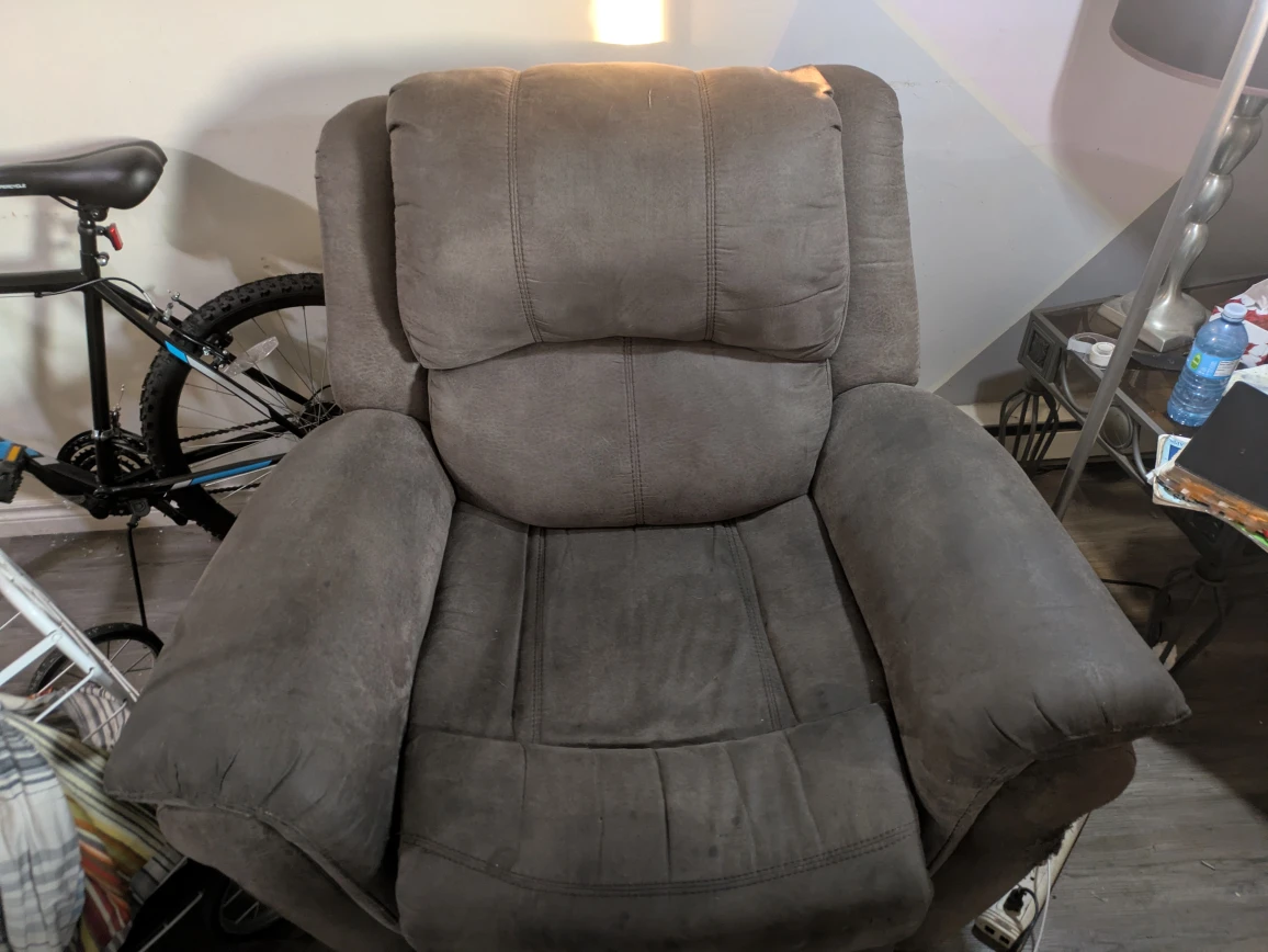 Comfortable Recliner Chair - Grey