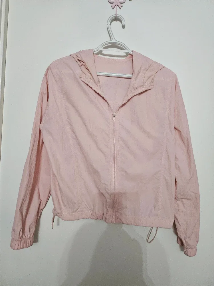 🩷Pink Windbreaker Jacket image indicator(2)