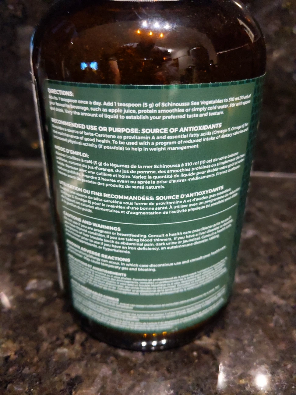 Schinoussa Sea Vegetables Weight Management Supplement - photo 2