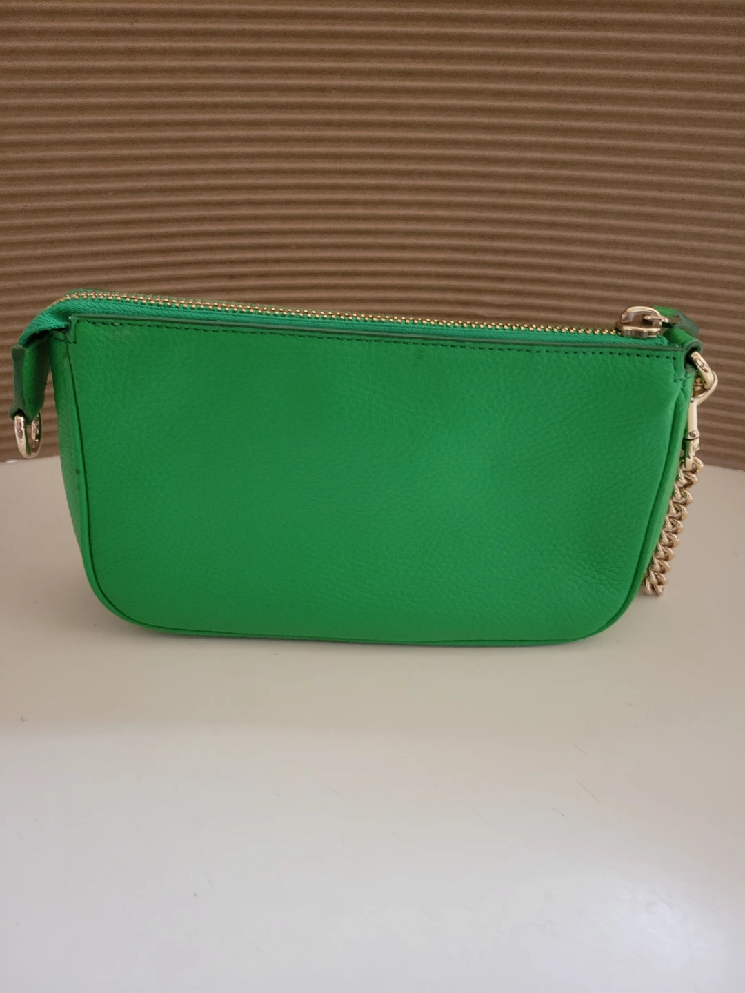 Coach Green Leather Wristlet - photo 2