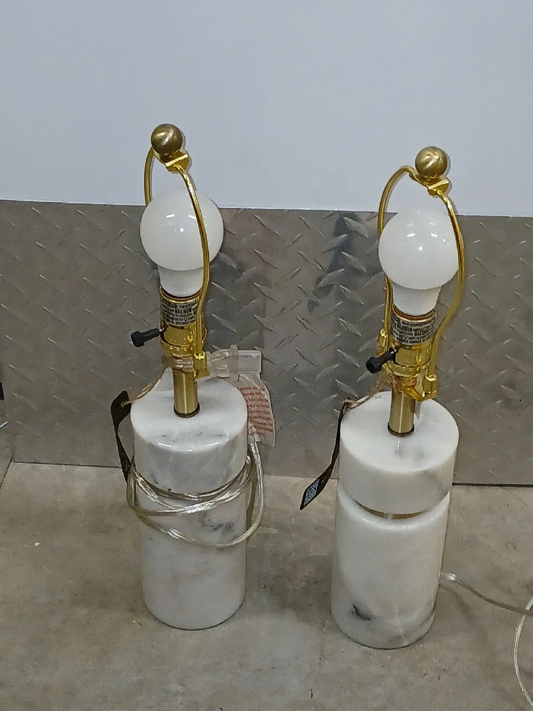 Marble Table Lamps - Set of 2 image indicator(2)