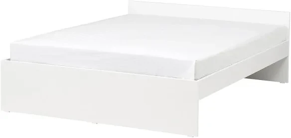 IKEA Vihals Bed Frame - White