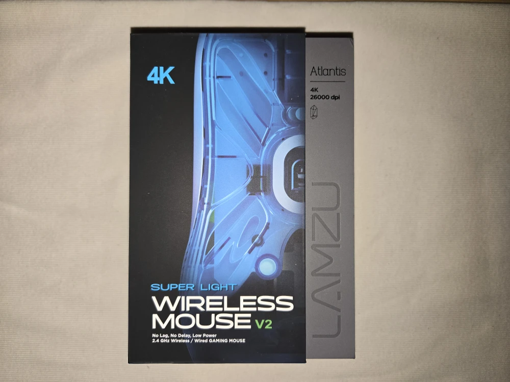 Lamzu Atlantis Mini 4K Wireless Gaming Mouse - New!