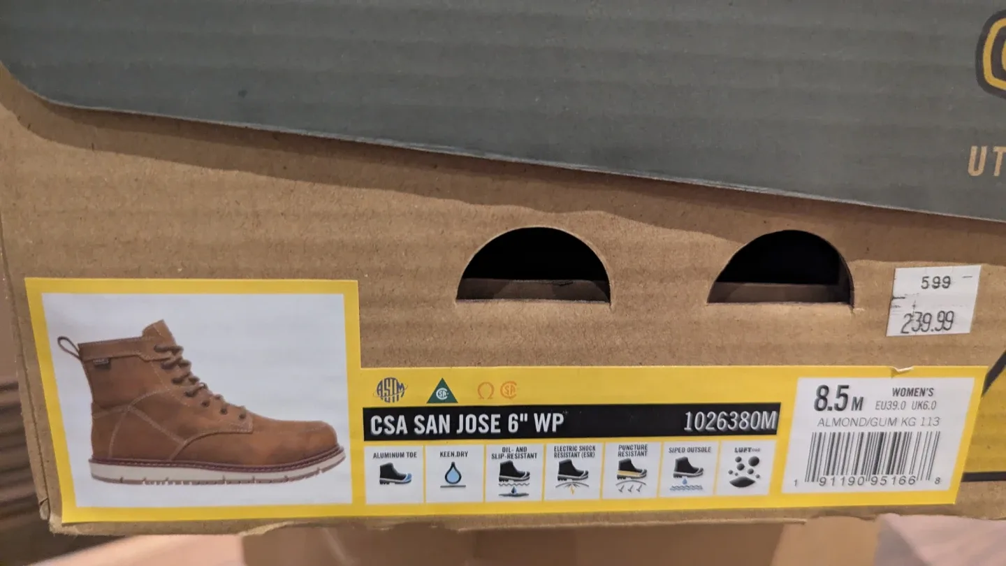 KEEN CSA San Jose 6" WP Women's Boots - Size 8.5 image indicator(2)