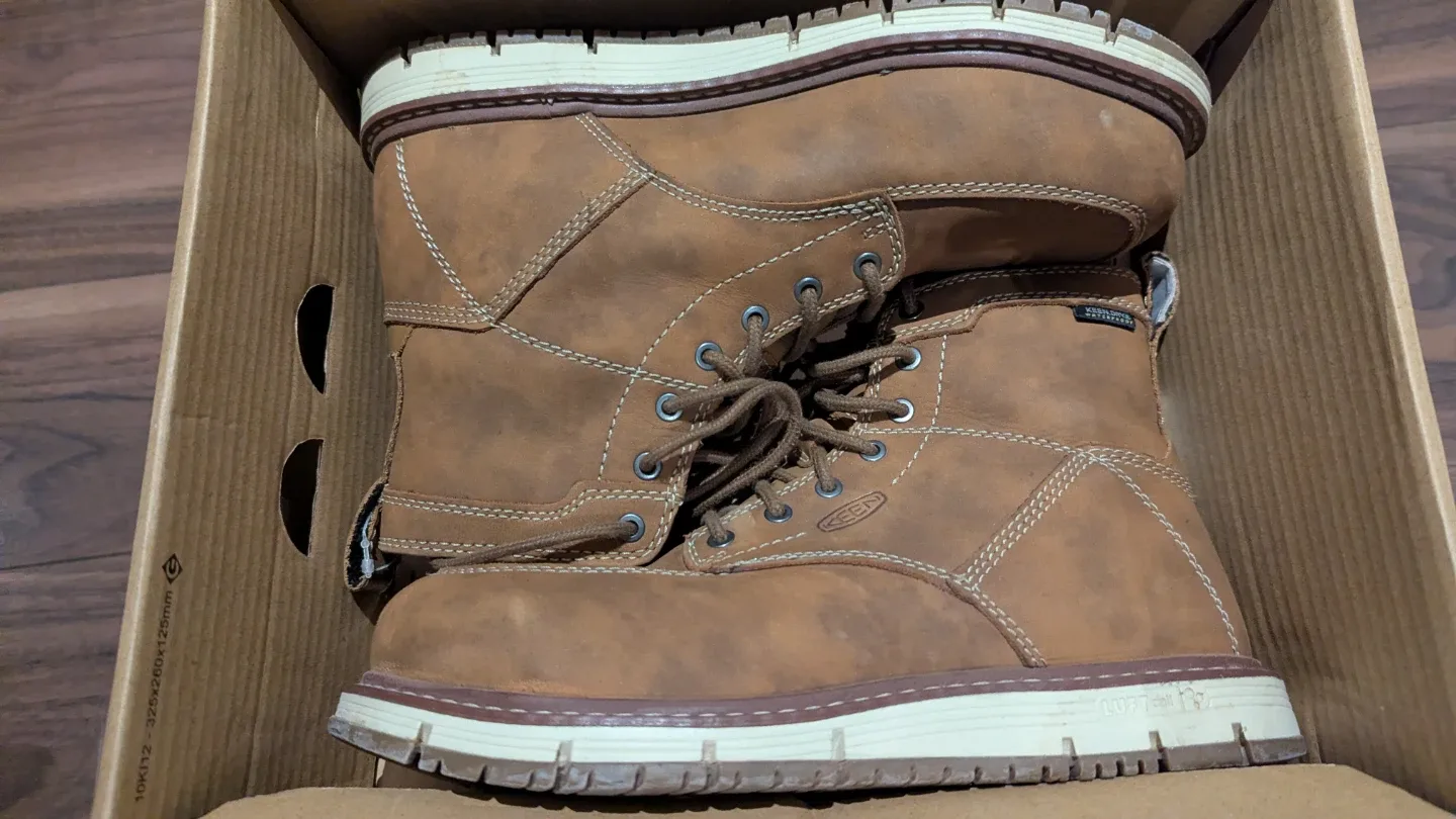 KEEN CSA San Jose 6" WP Women's Boots - Size 8.5