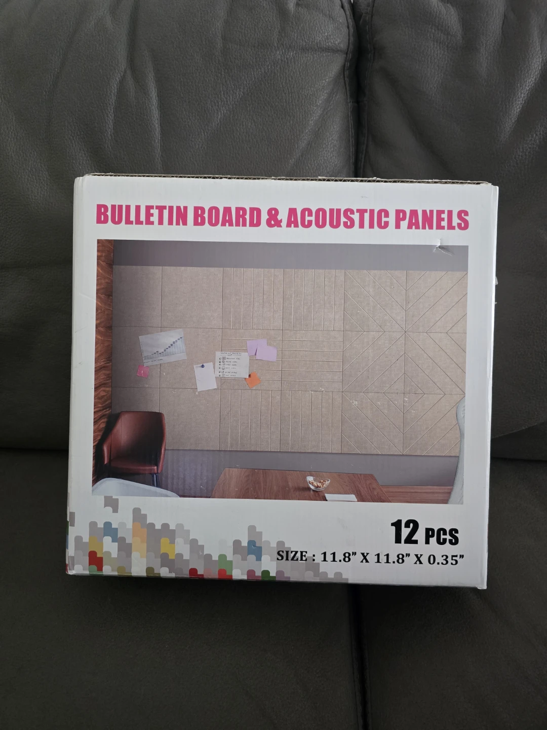 Acoustic Bulletin Board Panels - 12 pcs - photo 4
