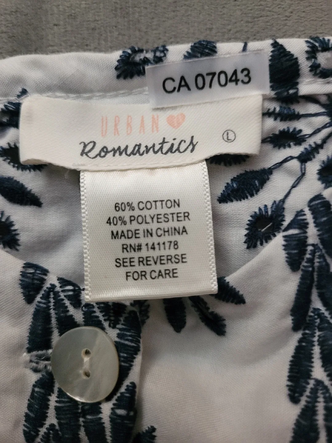 Urban Romantics Tank Top - Size L🥕 image indicator(2)