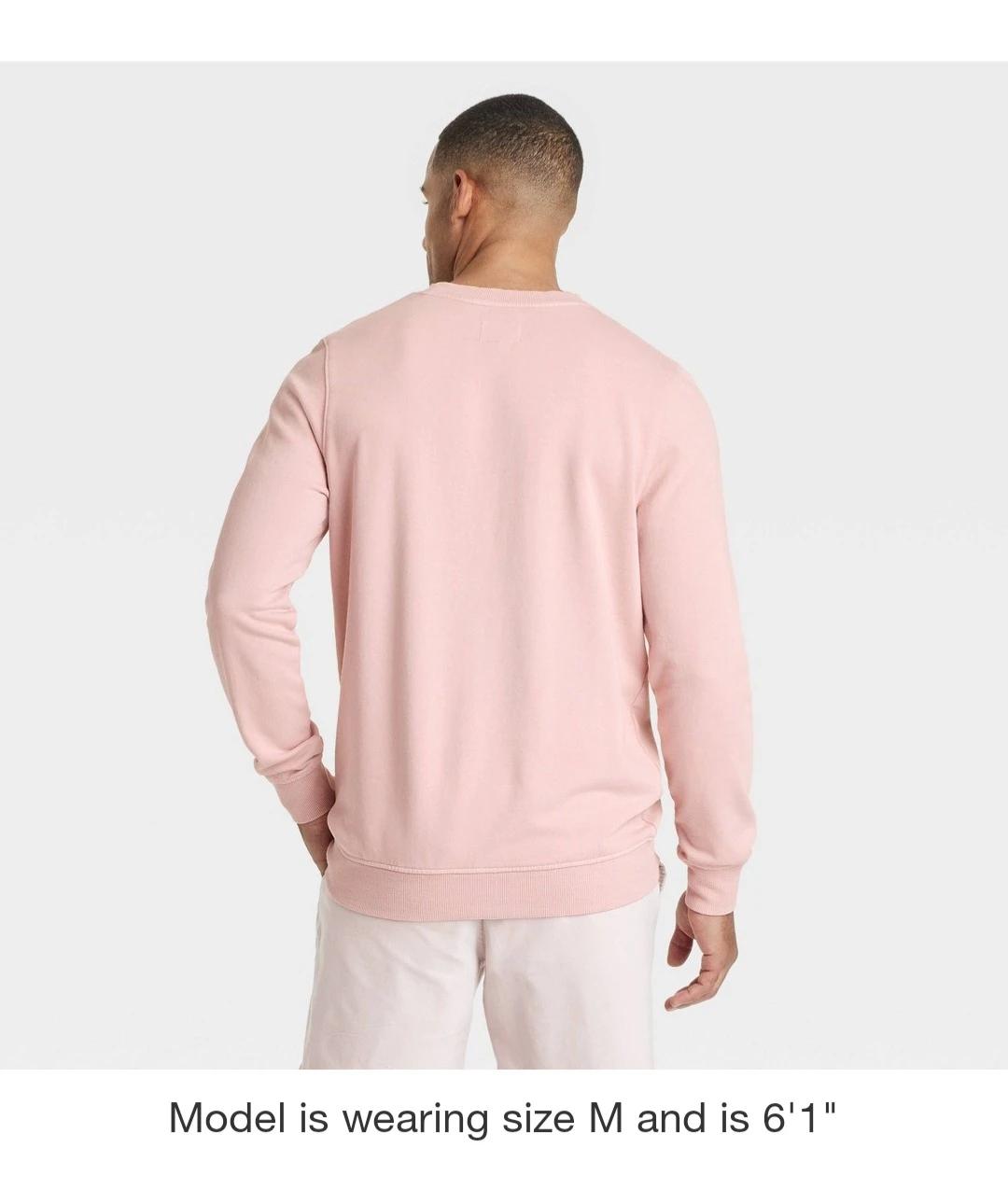 Goodfellow & Co™ Ash Pink Sweatshirt XL