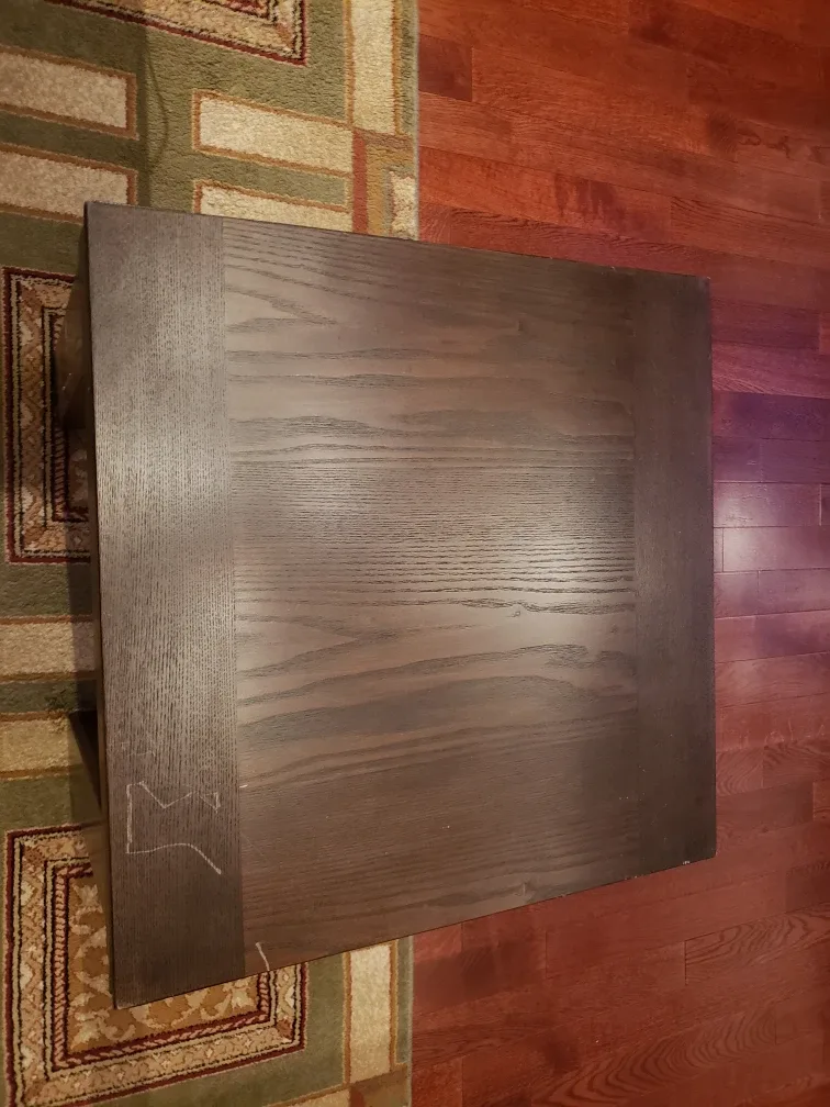 Dark Brown Wood End Table image indicator(4)