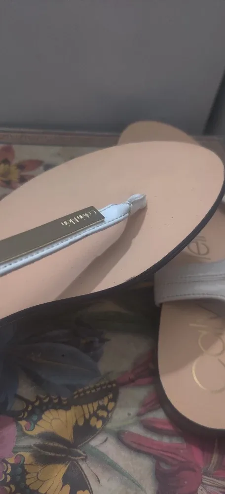 Calvin Klein White Sandals - Size 7 image indicator(3)