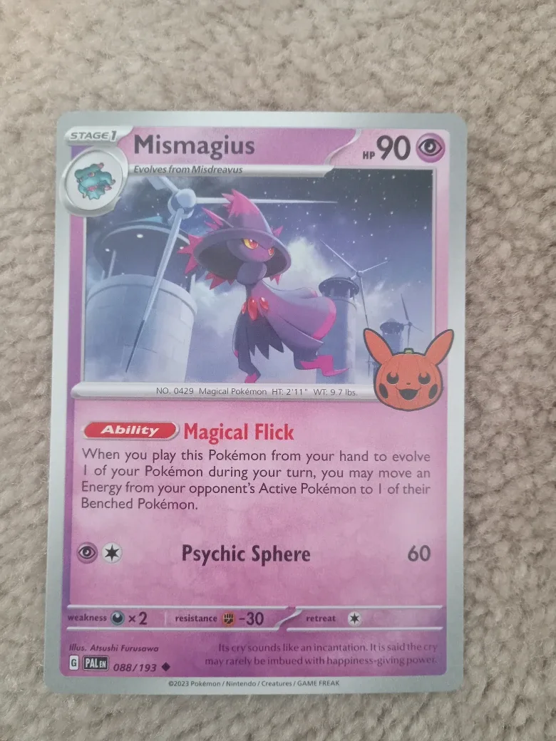 Pokemon 2023 Trick or Trade Mismagius Playset image indicator(2)