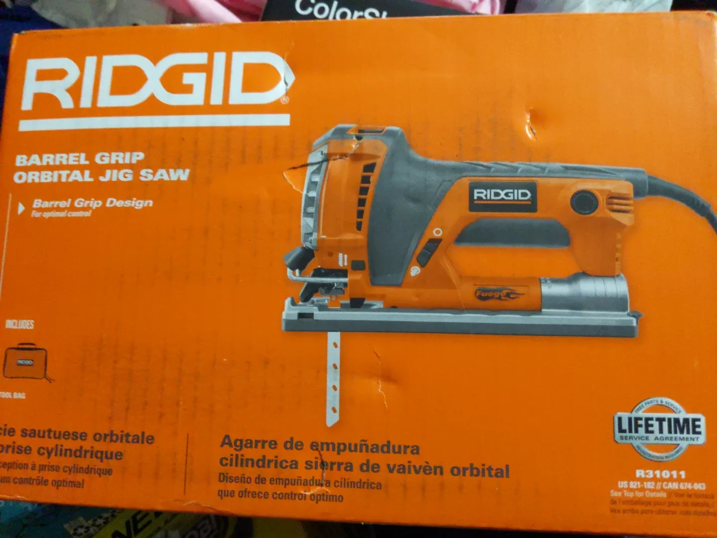 Ridgid Barrel Grip Orbital Jig Saw - New in Box! image indicator(3)