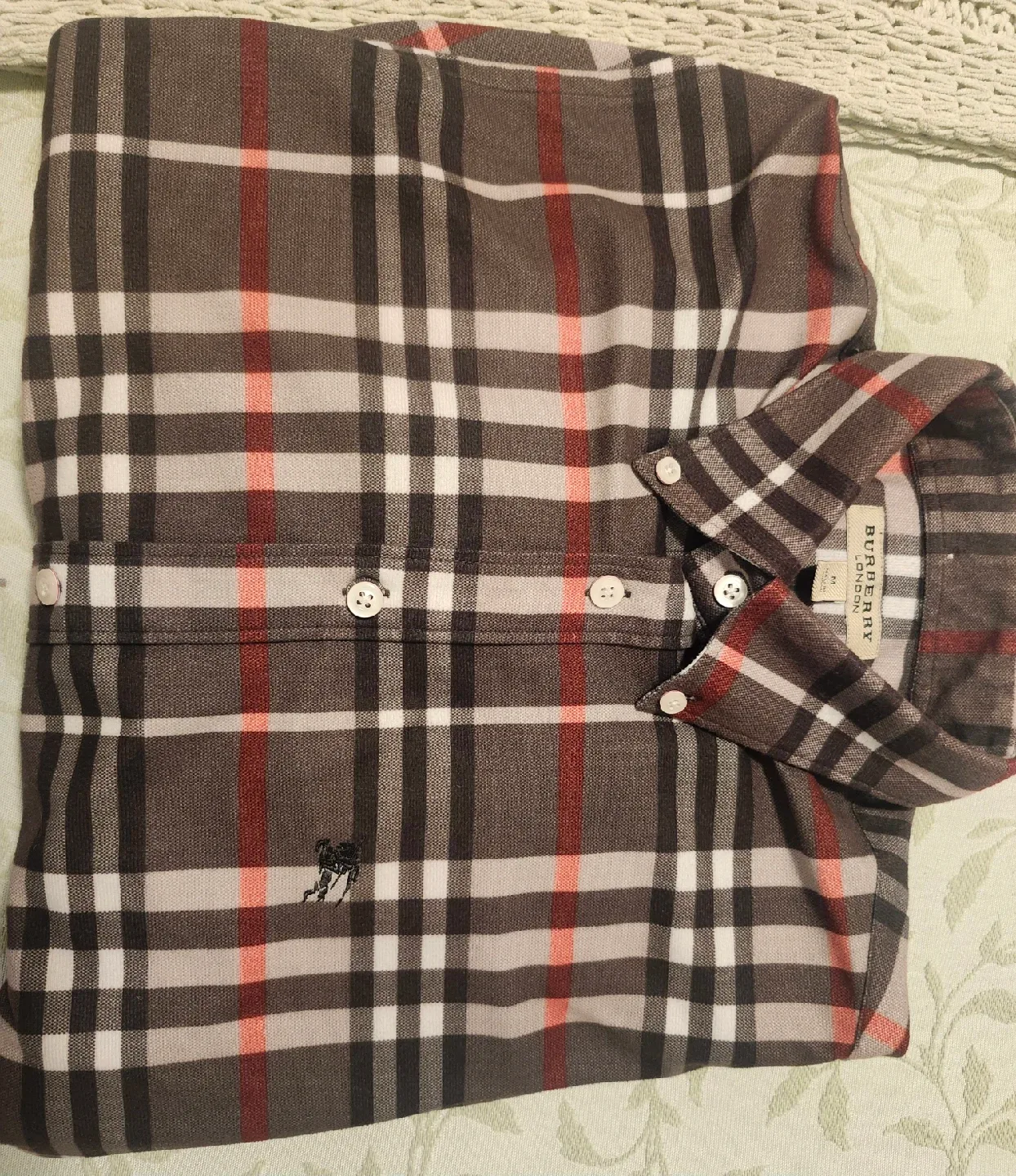Burberry London Plaid Shirt - Size M image indicator(2)