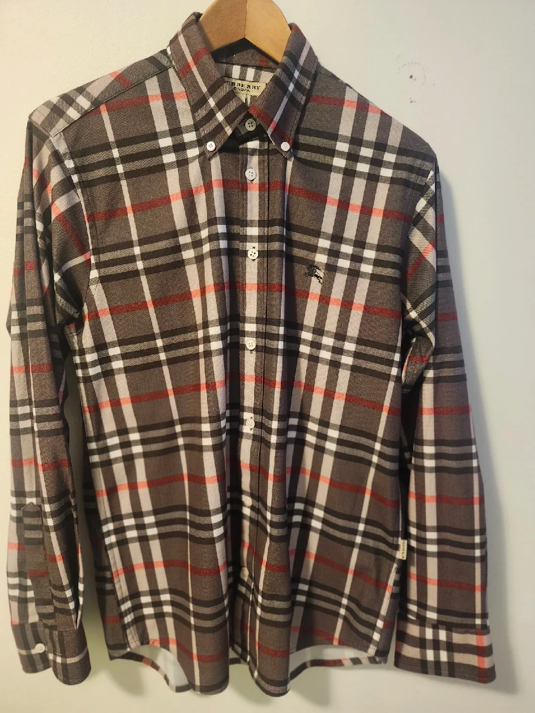 Burberry London Plaid Shirt - Size M image indicator(4)