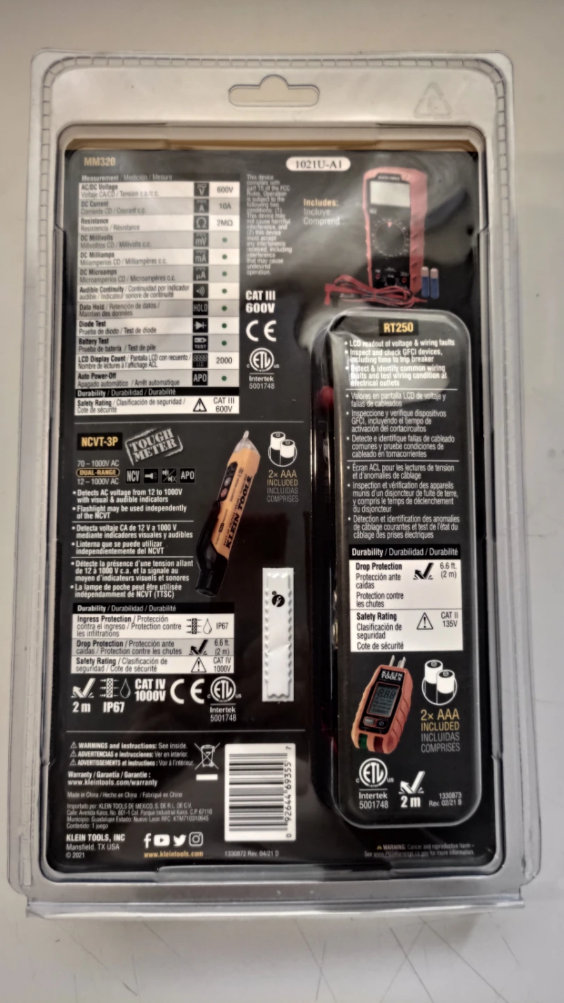 Klein Tools Electrical Test Kit - New in Package - photo 2