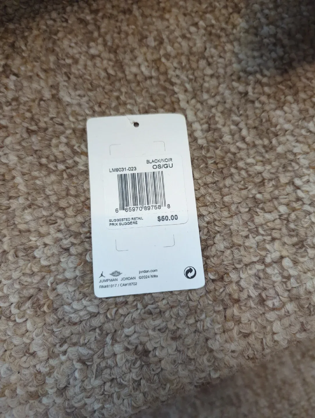 Jordan Jumpman Black Waist Bag image indicator(2)