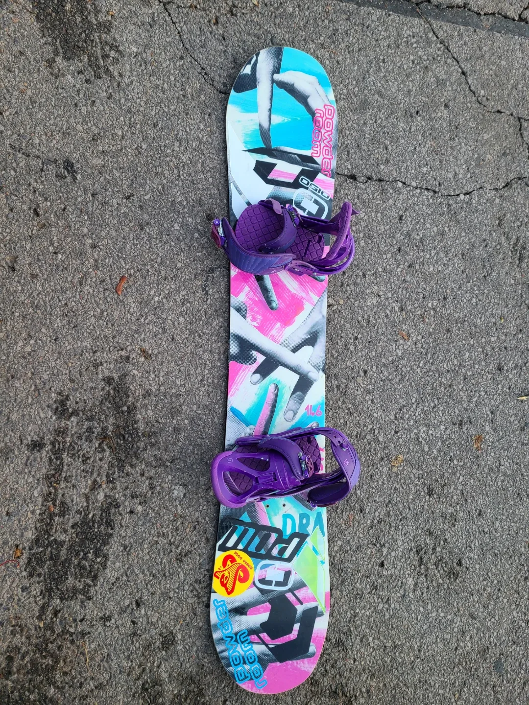 Ogio Snowboard with Bindings