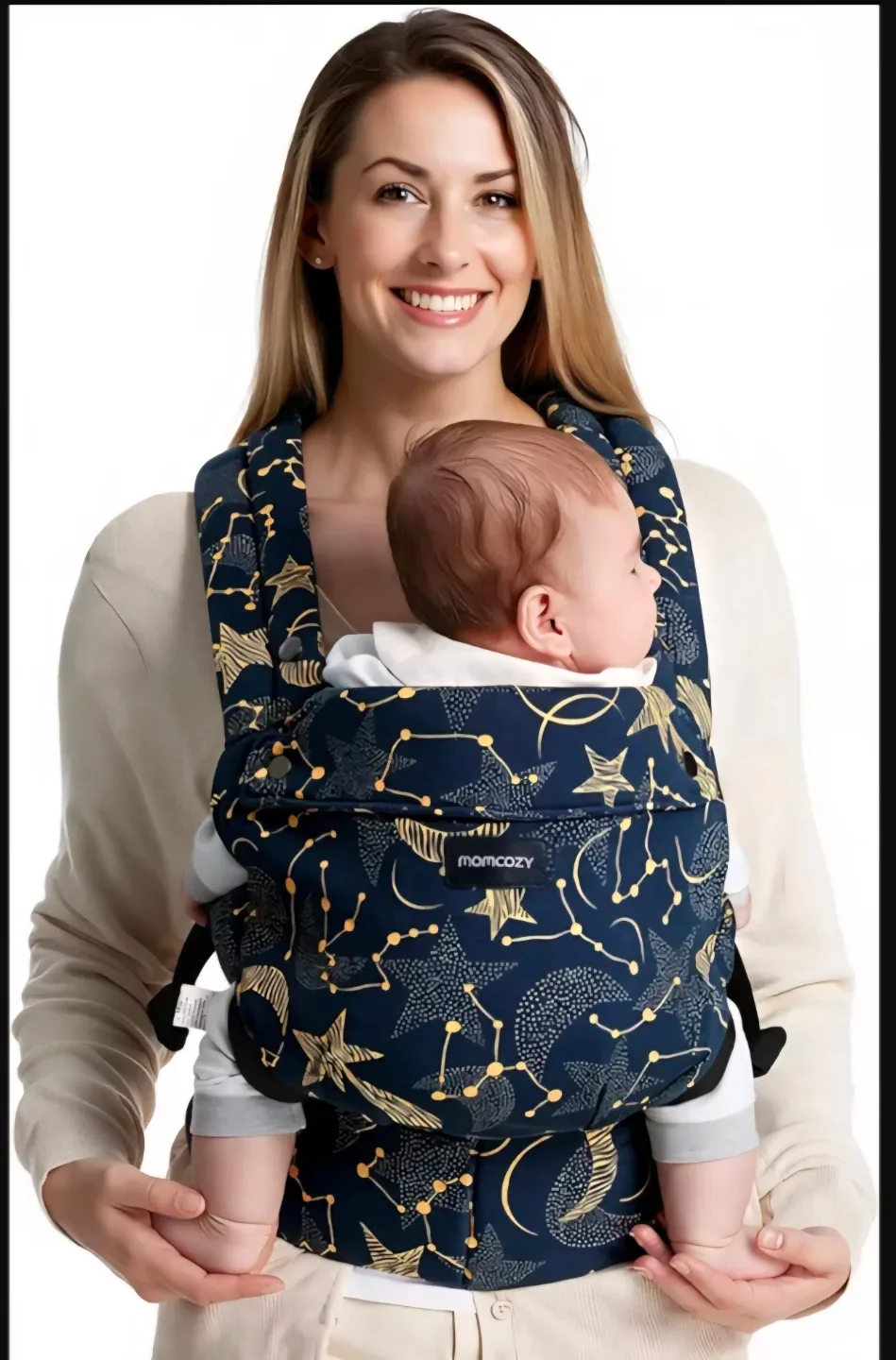 BNIB Momcozy Baby Carrier Starry Sky thumbnail