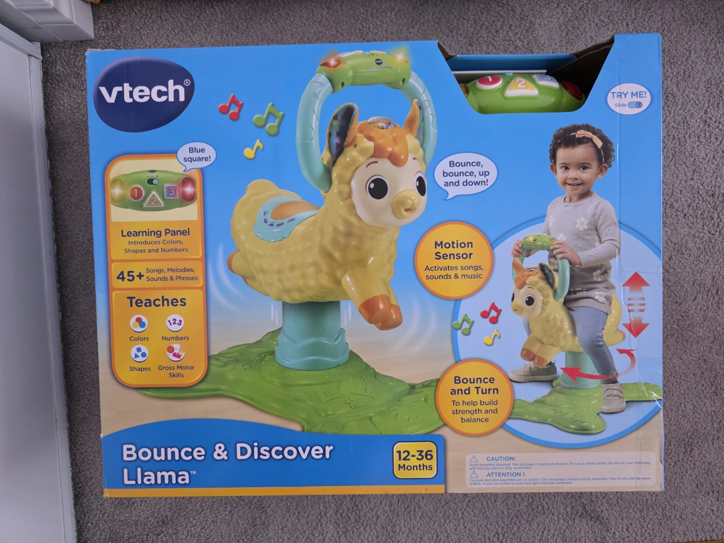 VTech Bounce & Discover Llama, 12-36 Months