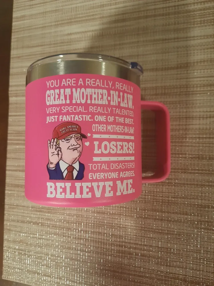 Pink 'Great Mother-in-Law' Mug