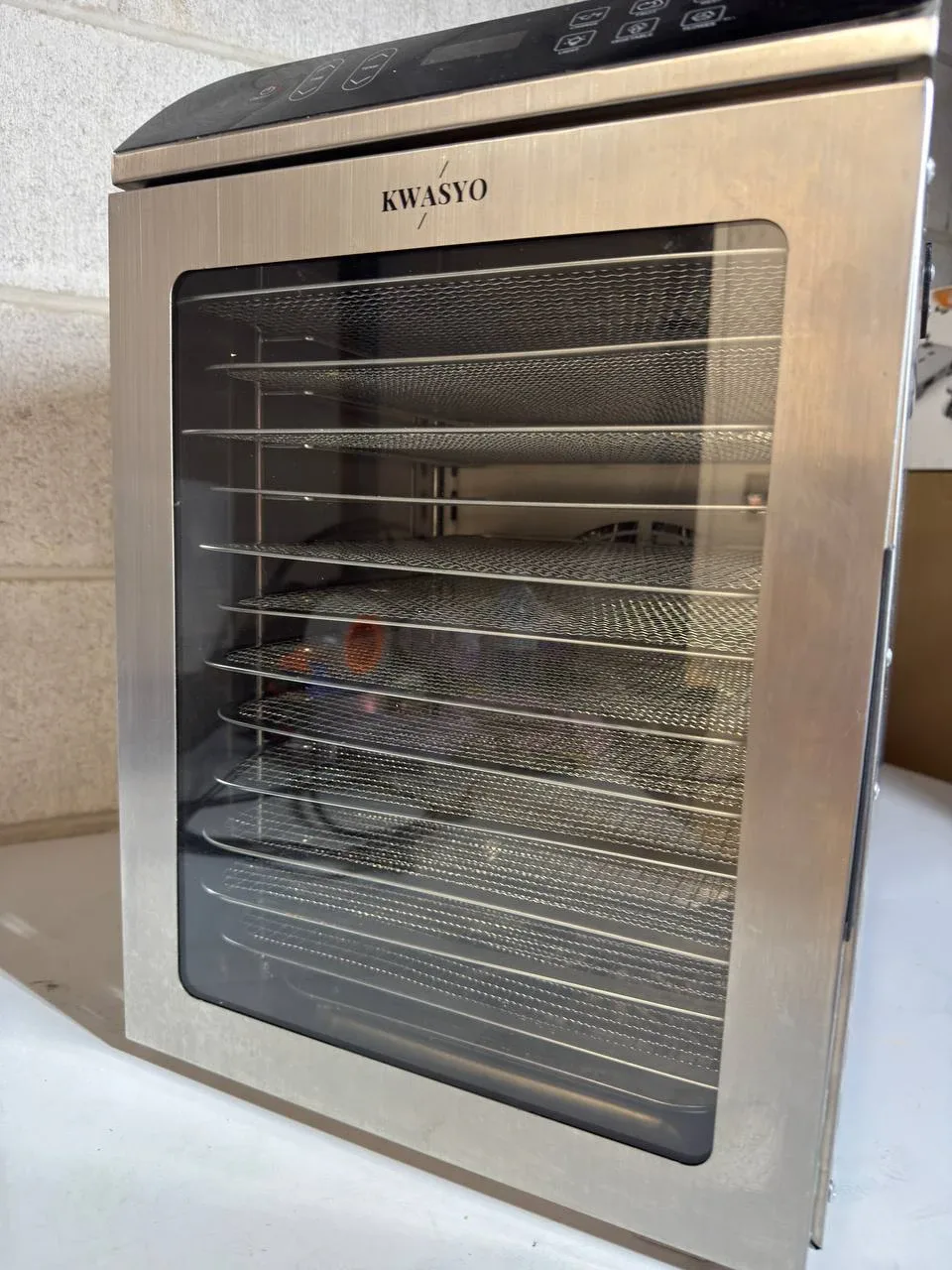 Kwasyo Food Dehydrator Machine, 12 Trays ALL Stainless Steel image indicator(6)