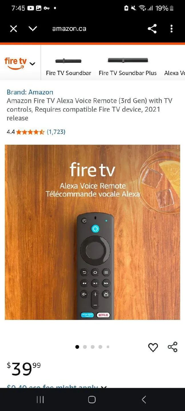 Amazon Alexa remote 3rd generation image indicator(2)