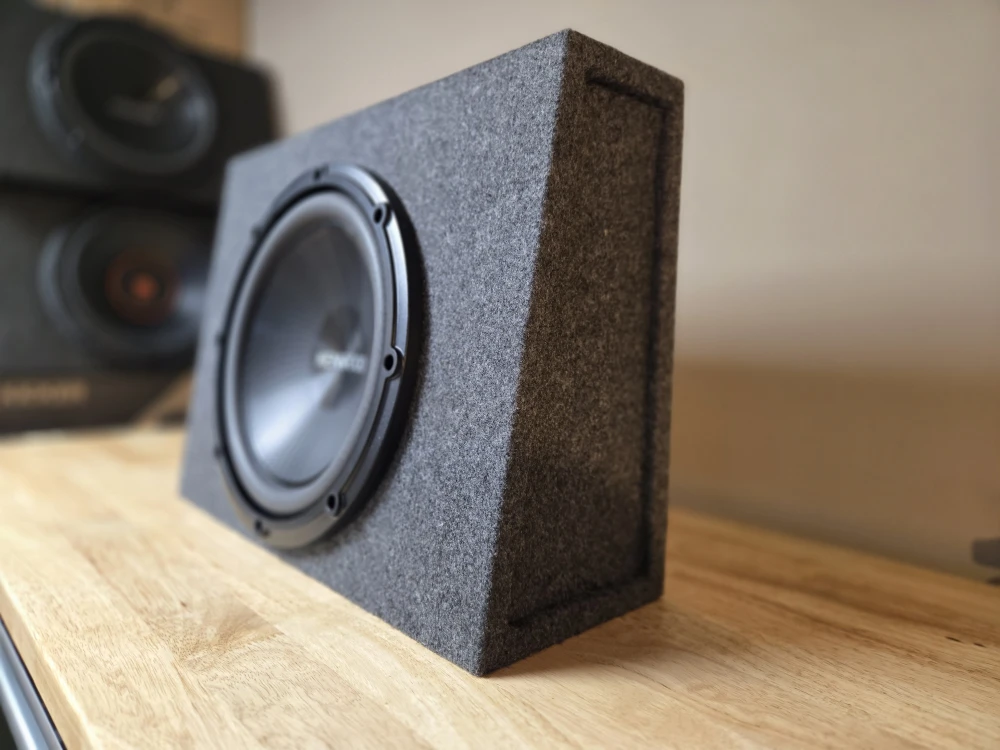 Brand NEW 12” kenwood subwoofer with Slim Sealed Enclosure - photo 3