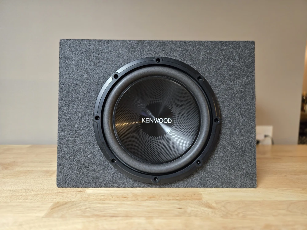 Brand NEW 12” kenwood subwoofer with Slim Sealed Enclosure - photo 4