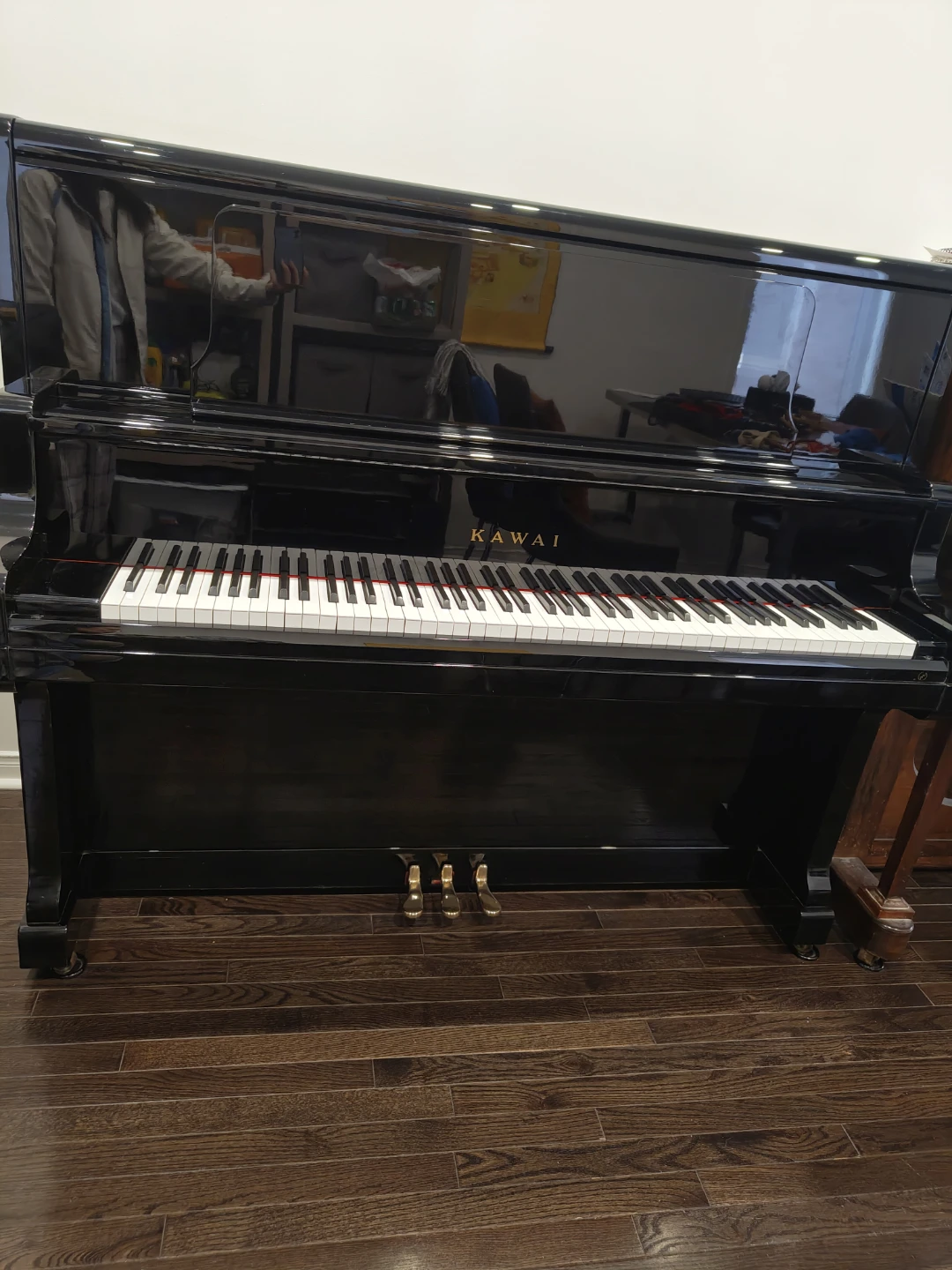 Kawai US-60 Upright Piano - Black - photo 5