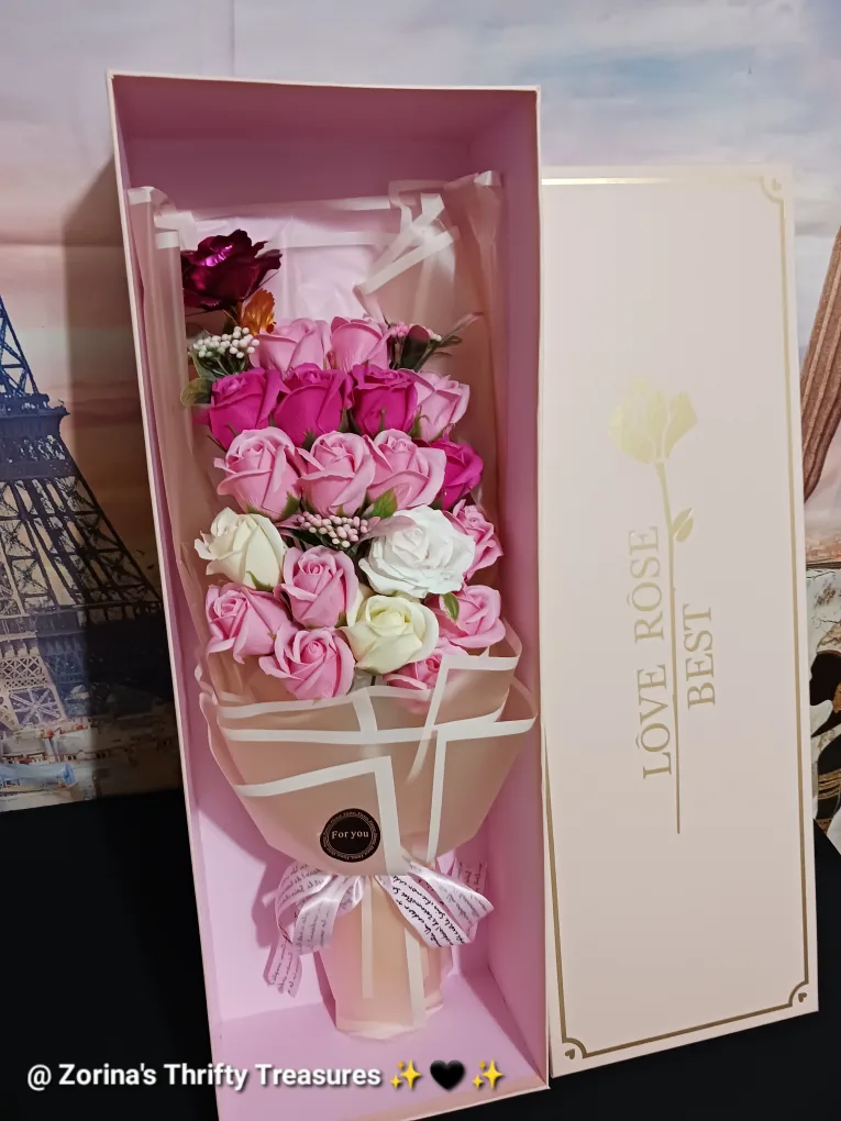 💐 Best Soap Flower Bouquet Ever!!! image indicator(3)