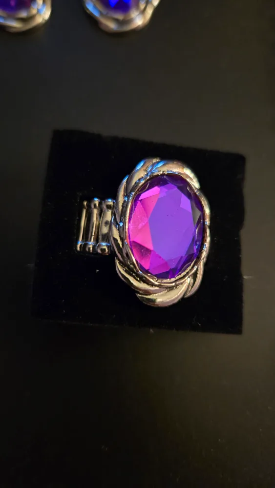 Paparazzi Jewelry 4 pcs Set - Necklace, Earrings, Ring, Bracelet image indicator(4)