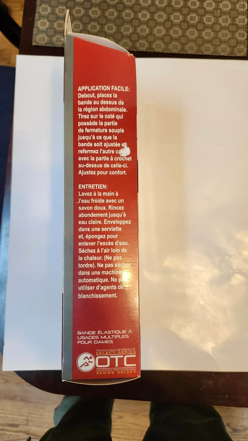 Brand New OTC Series Select Elastic Binder - Women's L/G image indicator(2)