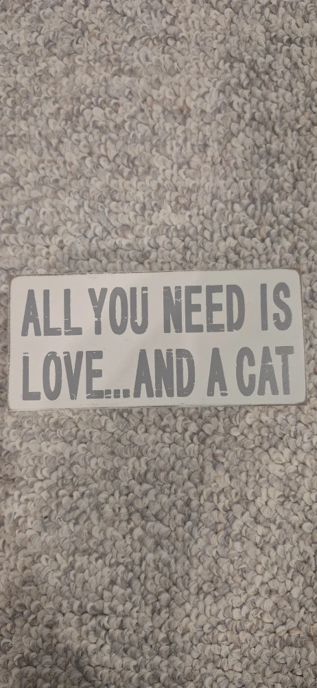 All You Need Is Love...And A Cat Sign